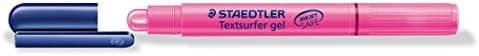 STAEDTLER Textmarker Textsurfer gel | Farbenhaltig | Schueler und Lehrer | Schule und Büro | Langlebhreich | 6 Stifte |