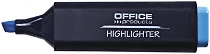 OFFICER PRODUCTS Leuchtender Textmarker 10er Pack Gelb Hohe Qualität und Sicherheit für Schüler und Büroangestellte