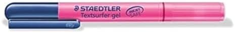 STAEDTLER Textsurfer Gel Trockentextmarker für Inkjet-Ausdrücke mit Drehmechanik und breiter Strichbreite von 3 mm - 10