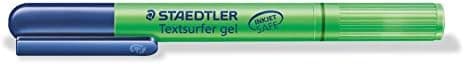 STAEDTLER Textsurfer Gel Trockentextmarker für Inkjet-Ausdrücke mit Drehmechanik und breiter Strichbreite von 3 mm - 10