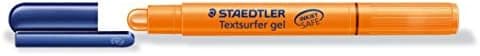 STAEDTLER Textmarker Textsurfer gel | Farbenhaltig | Schueler und Lehrer | Schule und Büro | Langlebhreich | 6 Stifte |