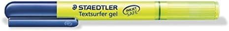 STAEDTLER Textsurfer Gel Trockentextmarker für Inkjet-Ausdrücke mit Drehmechanik und breiter Strichbreite von 3 mm - 10