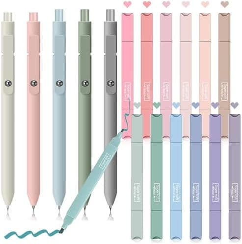 Pastell Textmarker für Transparente Haftnotizen - 600 Blätter Bürobedarf
| Transparente Haftnotizen mit Textmarker Set