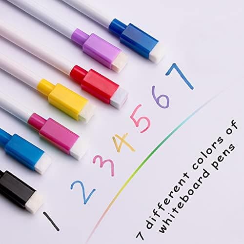 **Tiefgraue Magnetische Whiteboard Stifte, 10 Stück Abwischbar für Whiteboards und Memoboard**
| **Magnetische Folienst
