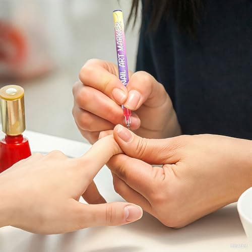 12 Farben 3D Nagellackstift Set für Nagelkunst und Grafii, DIY-Werkzeuge für Expertinnen und Anfänger (1-SET)

12 Farben