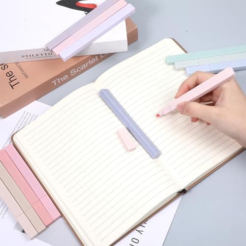 12 Stück Ästhetische Textmarker Stifte No Bleed Highlighter Pen für Journal und Notes
12 Stück Ästhetische Textmarker St