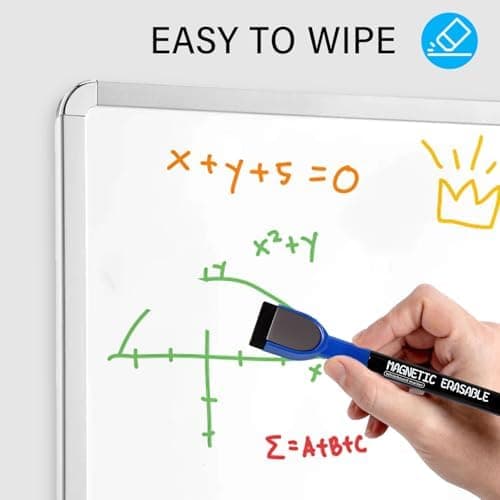 **Tiefgraue Magnetische Whiteboard Stifte, 10 Stück Abwischbar für Whiteboards und Memoboard**
| **Magnetische Folienst