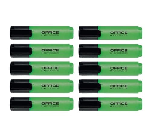 .Office Products Gelbe Highlighter 10er Pack Hohe Qualität für Büro Benutzer
|Office Products Keilspitze Highlighter Gel