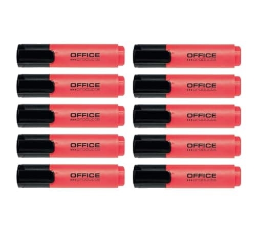 .Office Products Gelbe Highlighter 10er Pack Hohe Qualität für Büro Benutzer
|Office Products Keilspitze Highlighter Gel