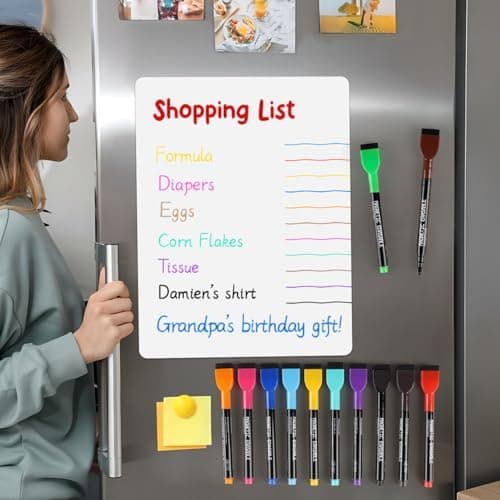 **Tiefgraue Magnetische Whiteboard Stifte, 10 Stück Abwischbar für Whiteboards und Memoboard**
| **Magnetische Folienst