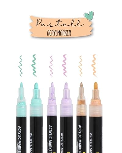 Online 5x Fineliner Schwarz wasserbeständig | mit Brush Pen und Kalligrafie-Spitze | Black Handlettering-Set | Tuschesti
