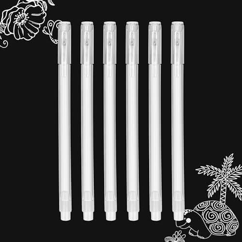 SmootherPro Farbige Gelstifte 0,5 mm Feine Tintenroller-Set zur Kunst Zeichnen Skizzieren Scrapbooking (CS005-6)