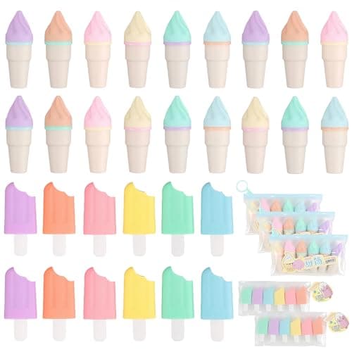 Mini Textmarker Set 30 Stück, Macaron Farben, Ideal für Schule und Büro
| Mini Textmarker Set 30 Stück, Eis-am-Stiel De