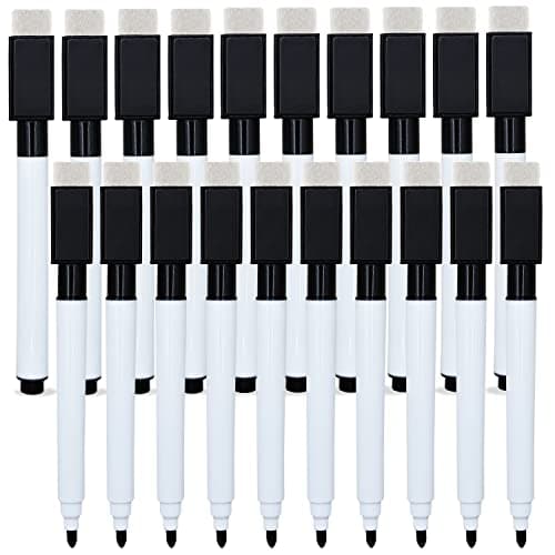 **Tiefgraue Magnetische Whiteboard Stifte, 10 Stück Abwischbar für Whiteboards und Memoboard**
| **Magnetische Folienst