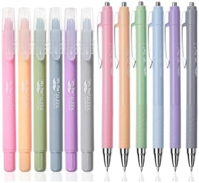 Mr. Pen Bible Highlighter und Stifte - Kein Tränken, 12-Ton-Pack, Gel-Highlighter, Bibel-Stifte ohne Durchtränken