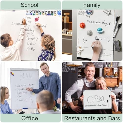 Whiteboard Marker 10 Stück Schwarz Abwischbar Schule Büro
| Magnetisch Whiteboard Stifte 10 Stück Schule Zuhause
| Abwi