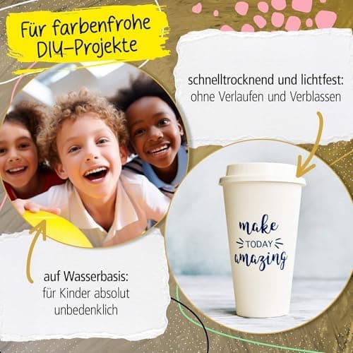 Online 5x Fineliner Schwarz wasserbeständig | mit Brush Pen und Kalligrafie-Spitze | Black Handlettering-Set | Tuschesti