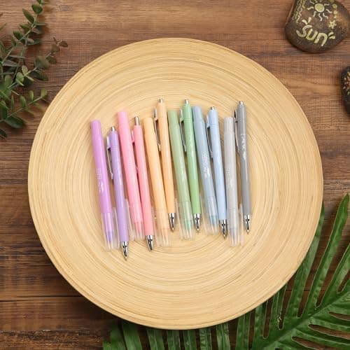 Mr. Pen Bible Highlighter und Stifte - Kein Tränken, 12-Ton-Pack, Gel-Highlighter, Bibel-Stifte ohne Durchtränken