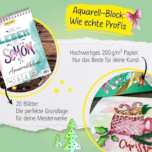 Online 5x Fineliner Schwarz wasserbeständig | mit Brush Pen und Kalligrafie-Spitze | Black Handlettering-Set | Tuschesti