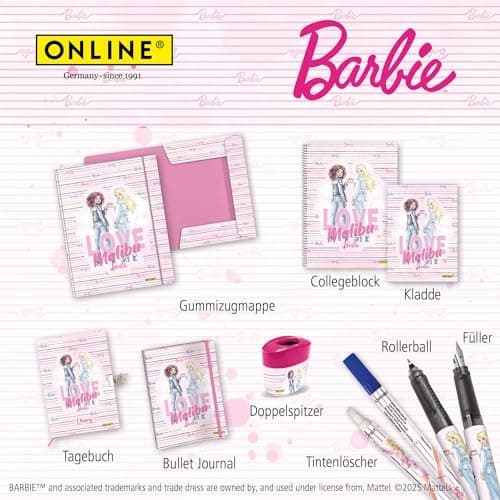 Online 5x Fineliner Schwarz wasserbeständig | mit Brush Pen und Kalligrafie-Spitze | Black Handlettering-Set | Tuschesti