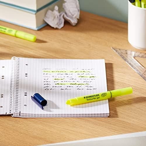 STAEDTLER Textsurfer Gel Trockentextmarker für Inkjet-Ausdrücke mit Drehmechanik und breiter Strichbreite von 3 mm - 10