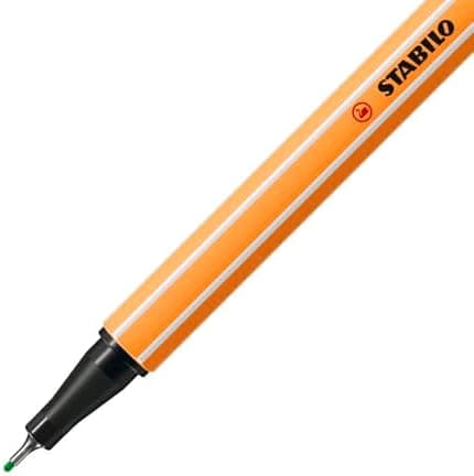 STABILO Fineliner point 88-15er Pack Standardfarben für Schüle und Büro