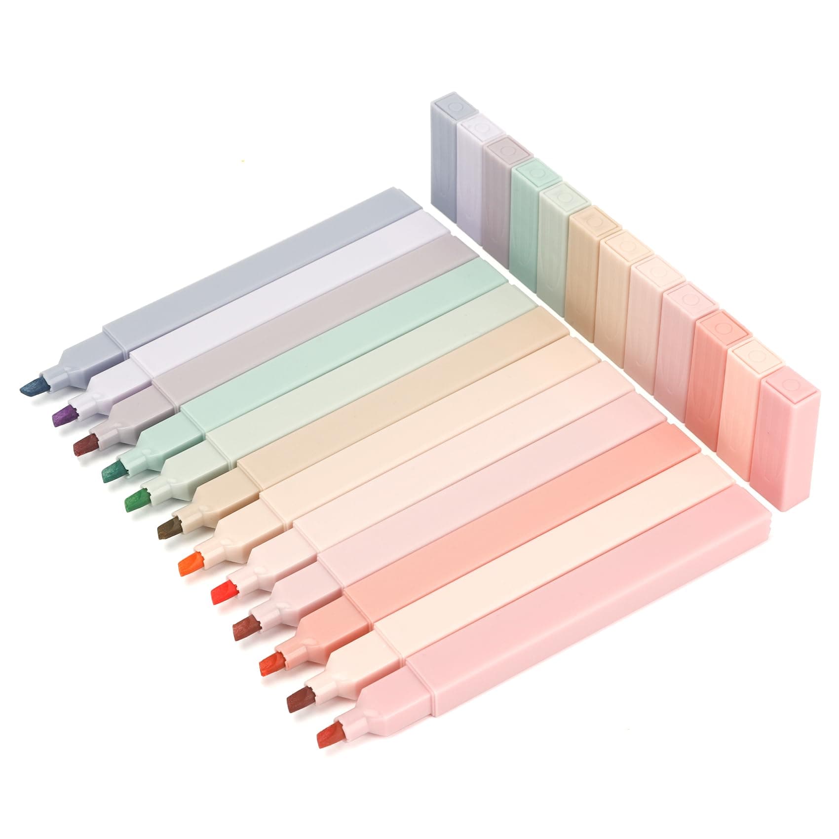 PastellHighlighterPen 12 Stück für Bibelmarker - Stifte Aesthetic & Schul Sachen
| Leuchtstifte Bibelmarker pastell 12